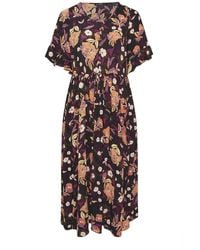 Evans - Crinkle Boho Dress - Lyst