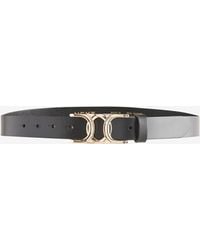 Next - Regular Statement Buckle Leather Belt - Lyst