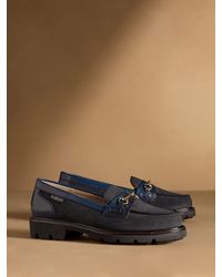 Russell & Bromley - Westminster Snaffle Lug Sole Loafers - Lyst