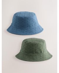 Next - Reversible Bucket Hats 2 Pack - Lyst