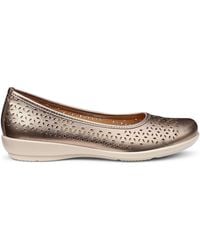 Hotter - Standard Fit Livvy Ii Slip-On Ballets Shoes - Lyst