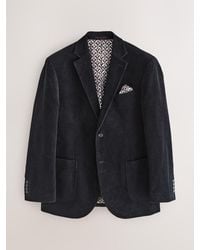 Next - Regular Fit Cord Blazer - Lyst