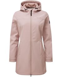 TOG24 - Tog 24 Long Keld Shower Resistant Hooded Softshell Jacket - Lyst
