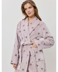 ARUELLE - Rosa Bathrobe - Lyst