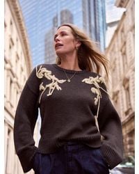 JD Williams - Anthology By Premium Embroidered Jumper - Lyst