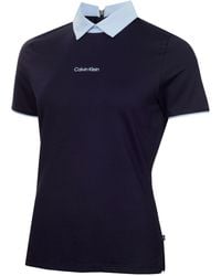 Calvin Klein - Brooke Short Sleeve Polo - Lyst