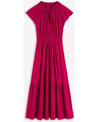 chinese dress ladies Daphne Jersey Maxi Dress-Dawn Blue, Paisley Posy main image 1