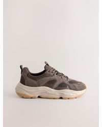 Next - Suede Trim Runners - Lyst