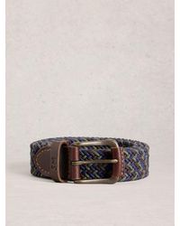 White Stuff - Woven Elasticated Belt - Lyst