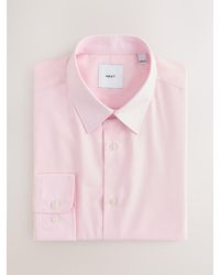 Next - Slim Fit Easy Care Single Cuff Smart Shirt - Lyst
