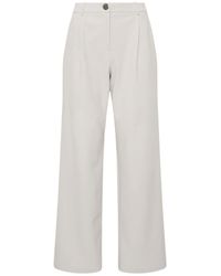 M Com - Wide Leg Formal Trouserseu 42 (Uk 14) - Lyst