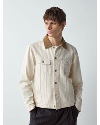 Next - Denim Button Through Jacket - Lyst
