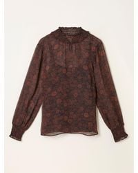 FatFace - Fatface Jaclyn Circle Floral Blouse - Lyst