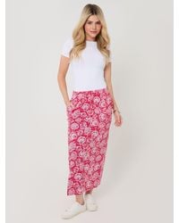 Threadbare - Jersey Maxi Skirt With Pockets - Lyst