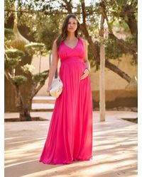 Seraphine - Premium Maternity And Nursing Maxi Dress - Lyst