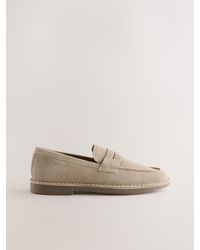 Next - Casual Suede Loafers - Lyst