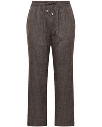 Evans - Pull On Check Trousers - Lyst