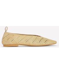 Boden - Knitted Ballet Flats - Lyst