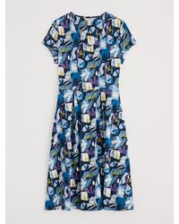 Seasalt Cornwall - Secret Cove 3/4 Sleeve Midi Kleid - Lyst