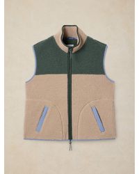 White Stuff - Borg Zip Through Gilet - Lyst