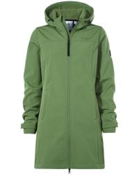 TOG24 - Tog 24 Long Keld Shower Resistant Hooded Softshell Jacket - Lyst