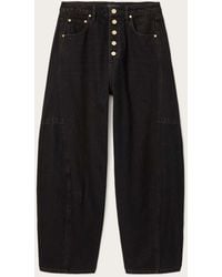 AllSaints - Allsaints Carter Button Jeans - Lyst