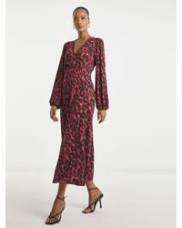 JD Williams - Soft Touch V-Neck Tea Dress - Lyst