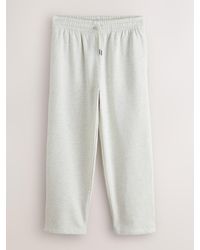Next - Marl Open Hem Regular Fit Brushback Joggers - Lyst