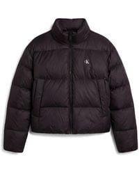 Calvin Klein - Short Down Puffer Jacket - Lyst
