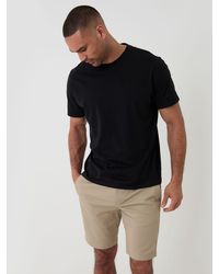 Threadbare - Elasticated Waist Stretch Chino Shorts - Lyst