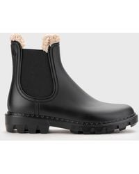 IGOR - Rock Faux Fur Lined Ankle Wellies - Lyst