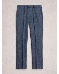 White Stuff - Dundee Linen Blend Trousers - Lyst