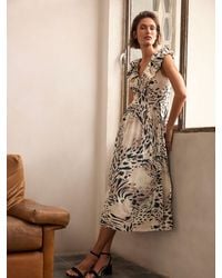Phase Eight - Trix Leopard Print 100% Cotton Dress - Lyst