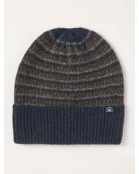 FatFace - Fatface Leo Stripe Beanie - Lyst