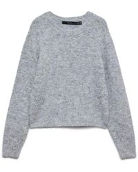 Vero Moda - Curve Round Neck Cosy Knitted Jumper - Lyst