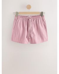 Next - Drawstring Mini Shorts - Lyst