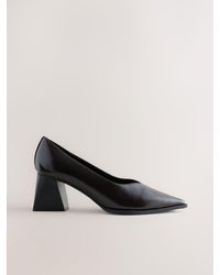 Next - Forever Comfort Point Toe Block Heels - Lyst