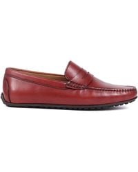 Jones Bootmaker - Paterson Mokassins Aus Leder, Brauneu 41 (Uk 7) - Lyst