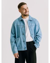 Kem Collection - Denim Worker Jacket - Lyst