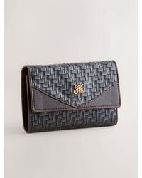 Next - Chocolate Weave Detail Purse - Lyst