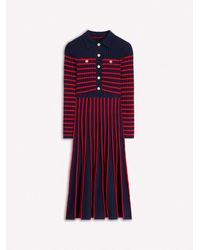 Boden Rachel Knitted Shirt Dress in Brown | Lyst