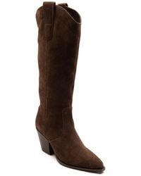 OFF THE HOOK - Austin Pointed-Toe Knee-High Western Boots - Lyst