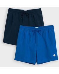 Threadbare - Quick Dry Swim Shorts 2 Pack - Lyst