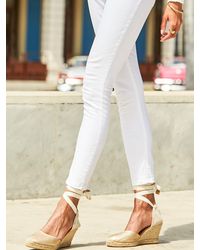 Sosandar - Leather Perla Wedge Espadrilles - Lyst