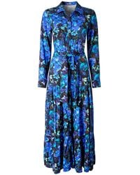 Joe Browns - Print Floral Maxi Shirt Dress - Lyst