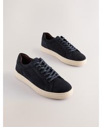 Next - Leather Trainers - Lyst