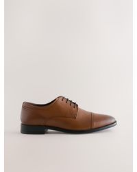 Next - Derby-Schuhe Mit Zehenkappe - Lyst