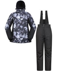 Mountain Warehouse - Printed Snow Ski Jacket And Trousers Set - Lyst