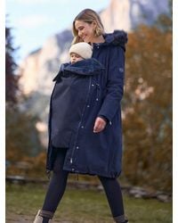 Seraphine - Premium Sub-Zero Down Filled 3-In-1 Maternity & Babywearing Parka - Lyst