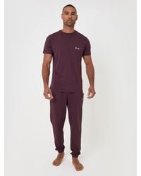 Threadbare - Logo Short Sleeve Pyjamas Set - Lyst